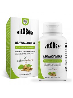 Ashwagandha (AshwaNature Root®) 100 VegeCaps