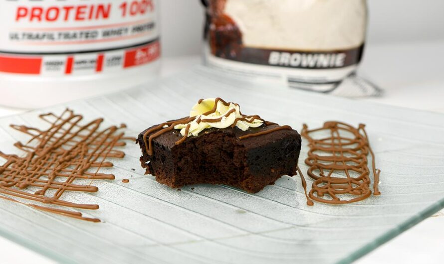 Receta de Brownie proteico Vitobest®.