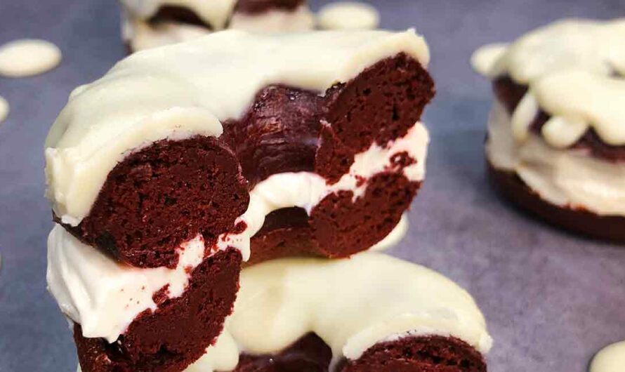 Receta Donuts Red Velvet Vitobest®.