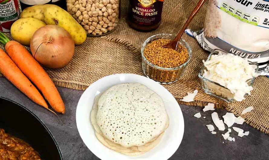 Receta Dosas de Coco Vitobest®.